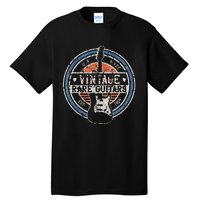 Vintage Rare Guitars Retro American Made Guitarist Tall T-Shirt