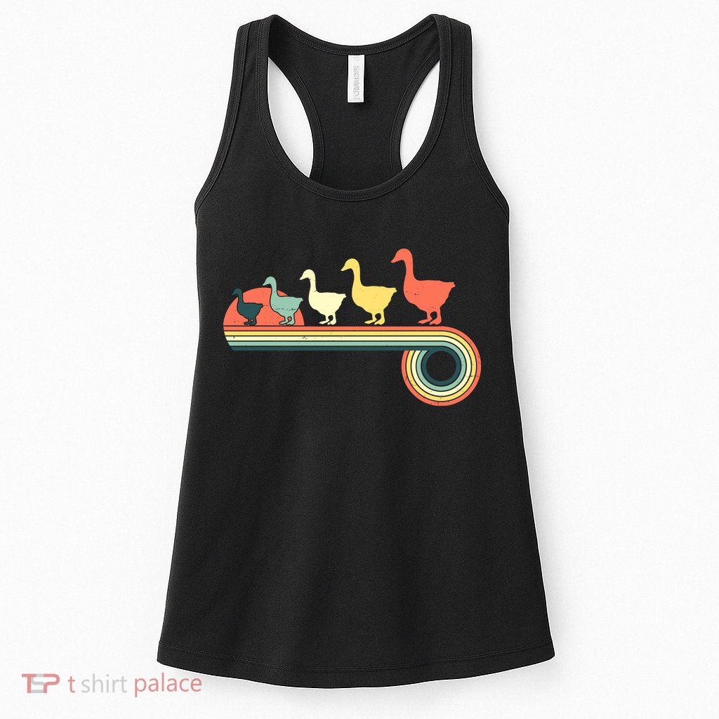 Vintage Retro Goose Womens Tank Top