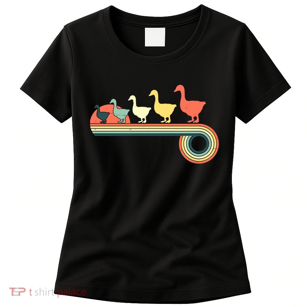 Vintage Retro Goose Womens T-Shirt