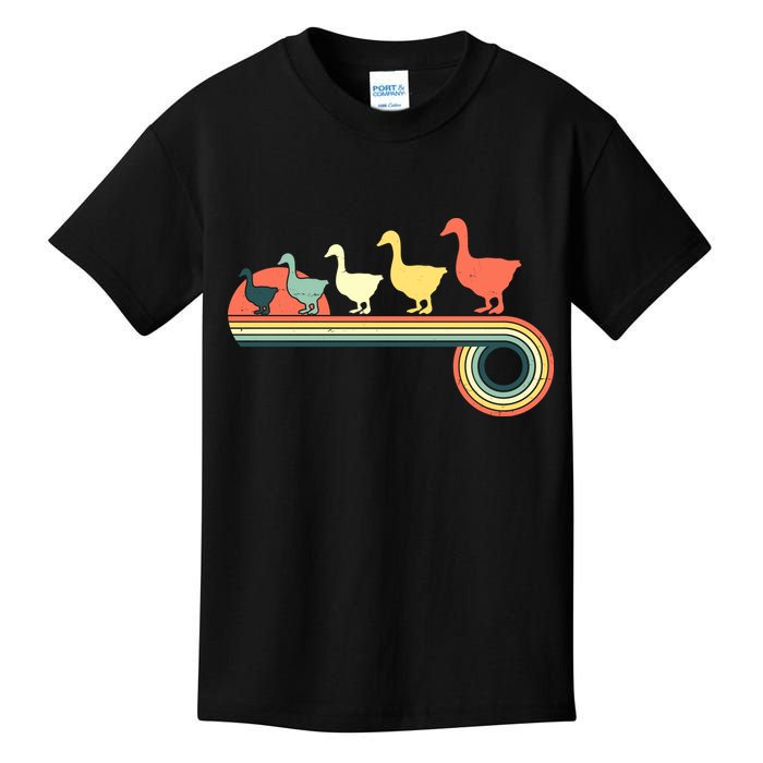 Vintage Retro Goose Kids T-Shirt