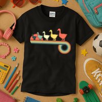 Vintage Retro Goose Kids T-Shirt