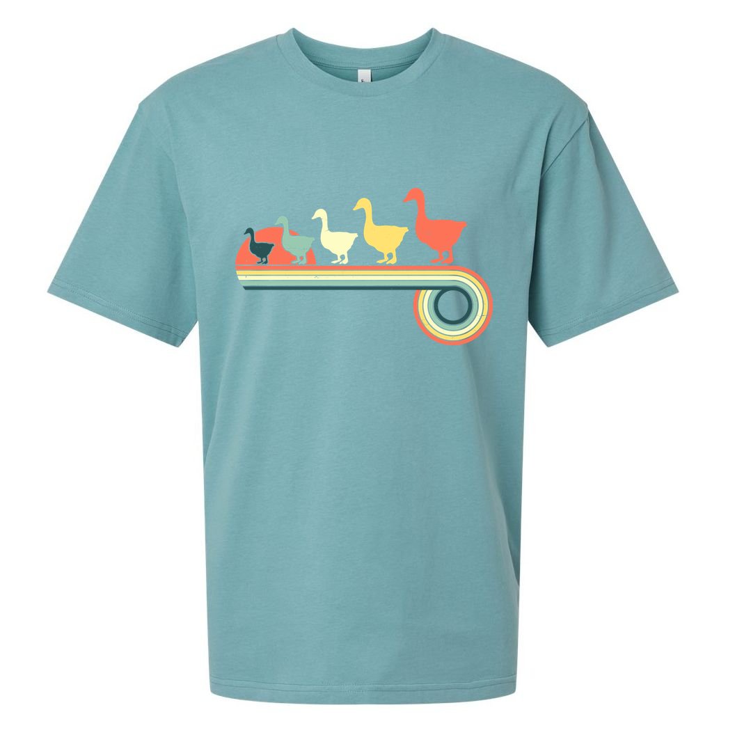 Vintage Retro Goose Sueded Cloud Jersey T-Shirt