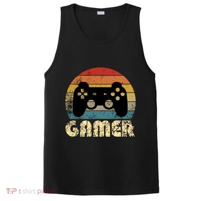 Vintage Retro Gamer Video Game Player Boys Teens Gift PosiCharge Competitor Tank