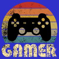 Vintage Retro Gamer Video Game Player Boys Teens Gift Hoodie