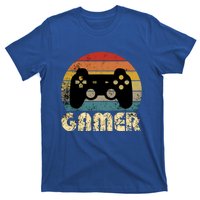 Vintage Retro Gamer Video Game Player Boys Teens Gift T-Shirt