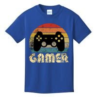 Vintage Retro Gamer Video Game Player Boys Teens Gift Kids T-Shirt