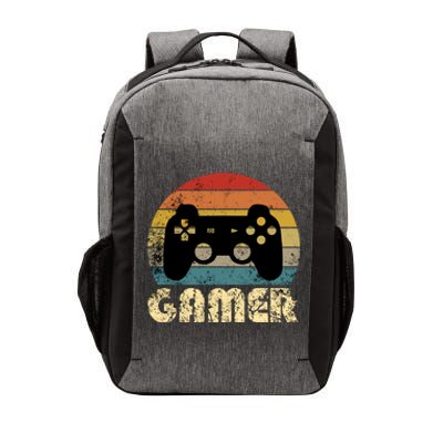 Vintage Retro Gamer Video Game Player Boys Teens Gift Vector Backpack