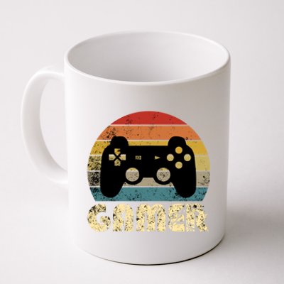 Vintage Retro Gamer Video Game Player Boys Teens Gift Coffee Mug