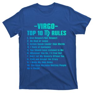 Virgos Rules Gift T-Shirt