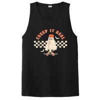 Vintage Retro Halloween Creep It Real Ghost Boy Fall Season PosiCharge Competitor Tank