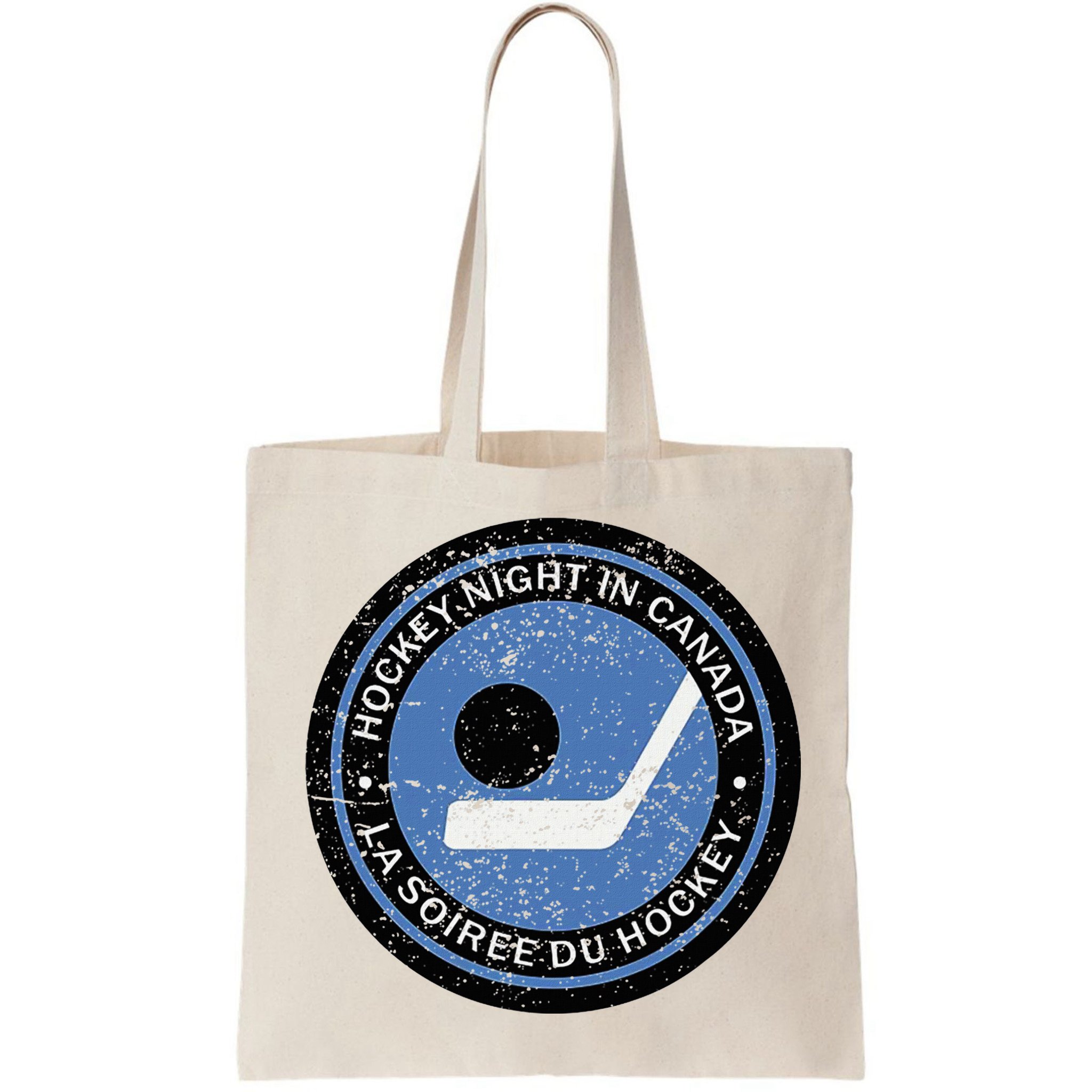 Vintage Retro Hockey Night In Canada Hockey Player Team Bag