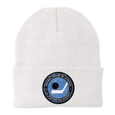 Vintage Retro Hockey Night In Canada Hockey Player Team Beanie