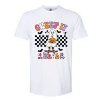 Vintage Retro Halloween Creep It Real Ghost Boy Fall Season Softstyle CVC T-Shirt