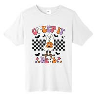 Vintage Retro Halloween Creep It Real Ghost Boy Fall Season Tall Fusion ChromaSoft Performance T-Shirt