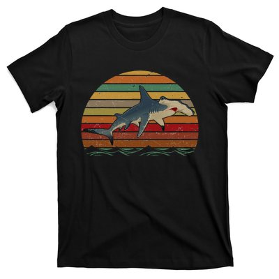 Vintage Retro Hammerhead Shark Funny T-Shirt