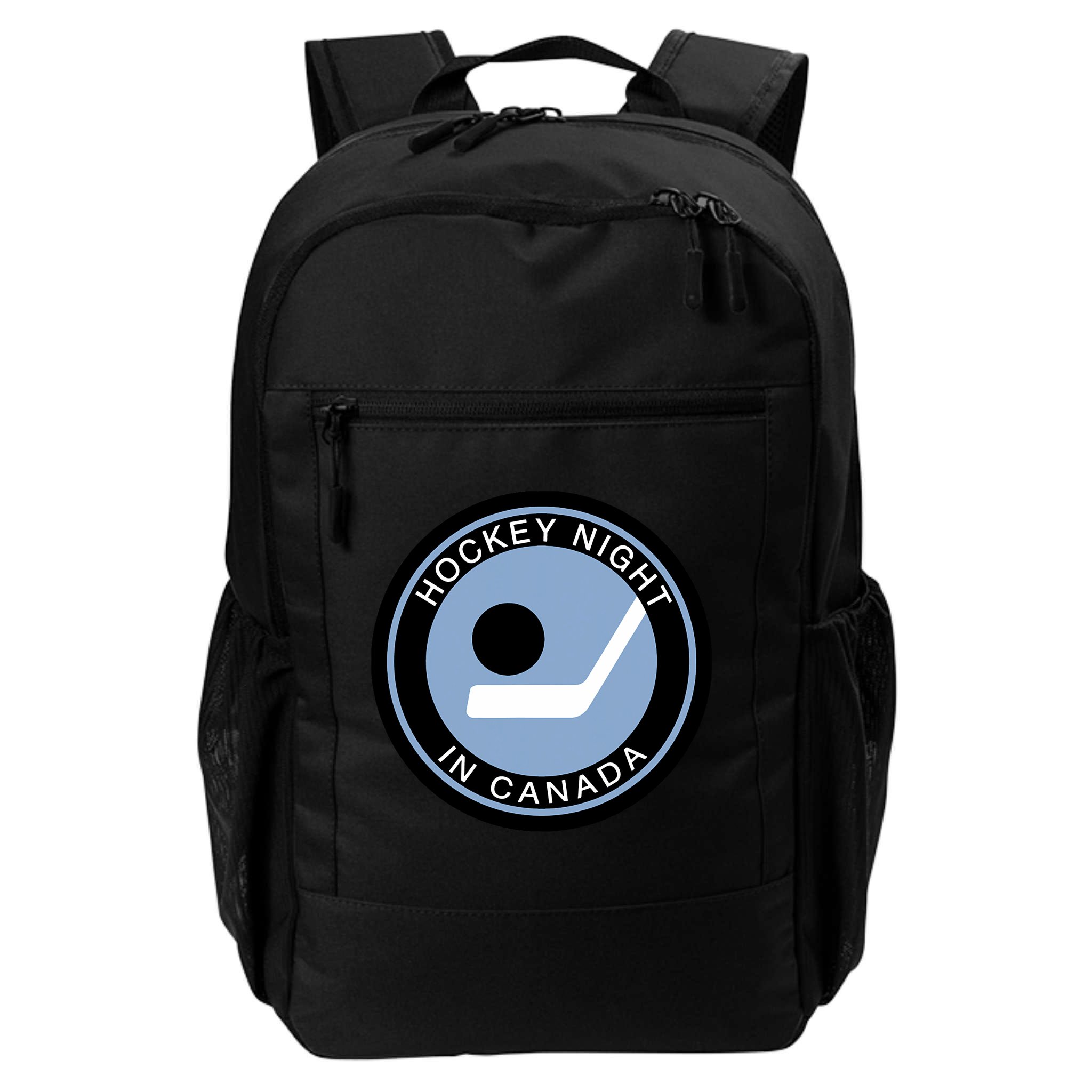 Vintage Retro Hockey Night In Canada Hockey Player Team Backpack