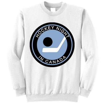 Vintage Retro Hockey Night In Canada Hockey Player Team Sweatshirt