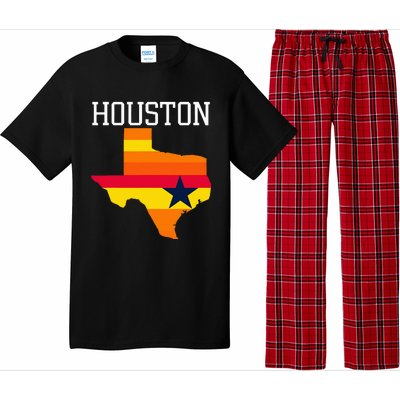 Vintage Retro Houston Texas Pajama Set