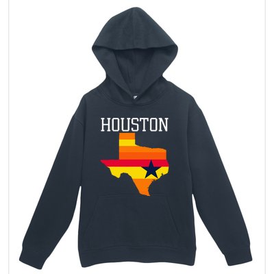 Vintage Retro Houston Texas Urban Pullover Hoodie