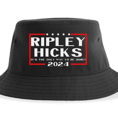 vintage Ripley Hicks 2024 t's The Only Way to Be Sure Sustainable Bucket Hat