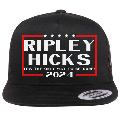 vintage Ripley Hicks 2024 t's The Only Way to Be Sure Flatbill Hat