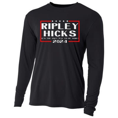 vintage Ripley Hicks 2024 t's The Only Way to Be Sure Cooling Performance Long Sleeve Crew