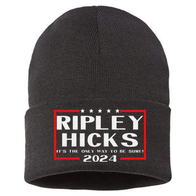 vintage Ripley Hicks 2024 t's The Only Way to Be Sure Sustainable Knit Beanie