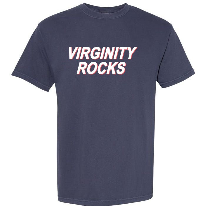 Virginity Rocks Heather Garment-Dyed Heavyweight T-Shirt