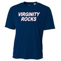 Virginity Rocks Heather Cooling Performance Crew T-Shirt