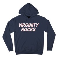 Virginity Rocks Heather Hoodie