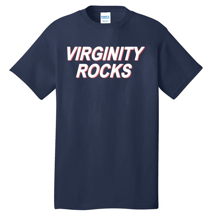 Virginity Rocks Heather Tall T-Shirt