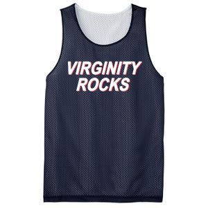 Virginity Rocks Heather Mesh Reversible Basketball Jersey Tank