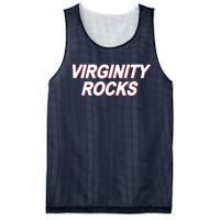 Virginity Rocks Heather Mesh Reversible Basketball Jersey Tank