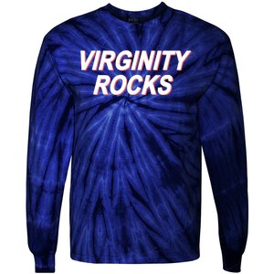 Virginity Rocks Heather Tie-Dye Long Sleeve Shirt