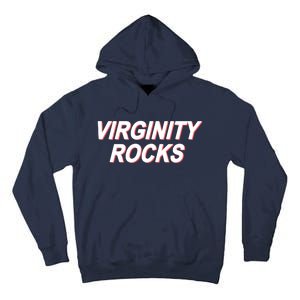 Virginity Rocks Heather Tall Hoodie