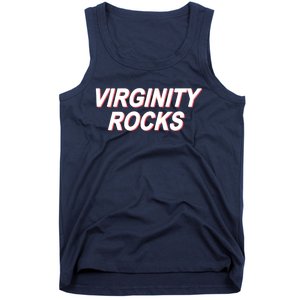 Virginity Rocks Heather Tank Top