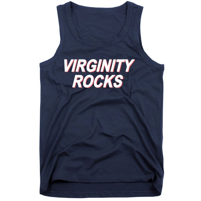 Virginity Rocks Heather Tank Top