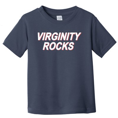 Virginity Rocks Heather Toddler T-Shirt