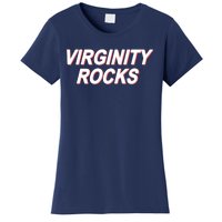 Virginity Rocks Heather Women's T-Shirt