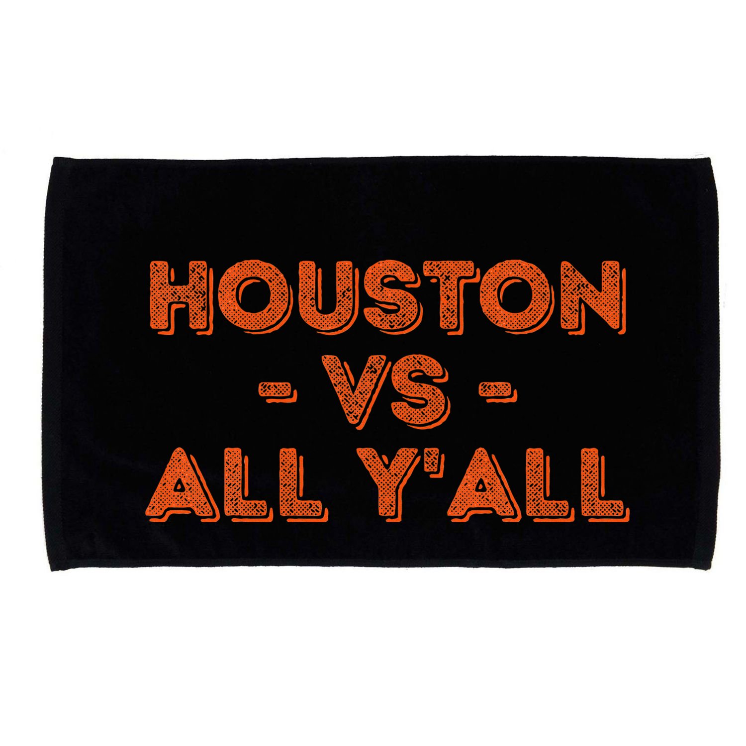 Vintage Retro Houston Vs All Yall Microfiber Hand Towel