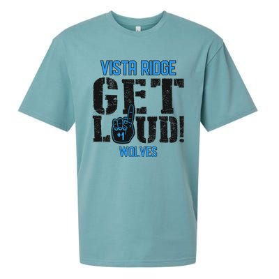 Vista Ridge High School Get Loud Wolves Sueded Cloud Jersey T-Shirt