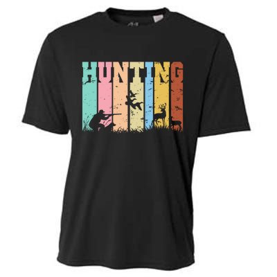 Vintage Retro Hunting Hunter Cooling Performance Crew T-Shirt