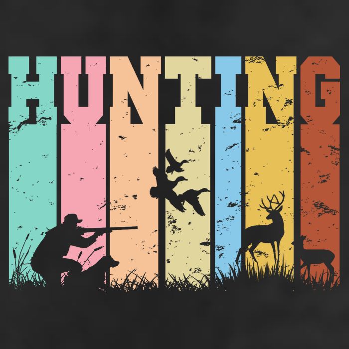 Vintage Retro Hunting Hunter Beanie