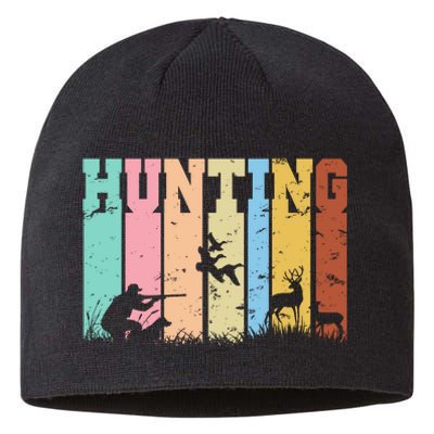 Vintage Retro Hunting Hunter Sustainable Beanie