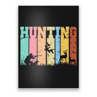 Vintage Retro Hunting Hunter Poster