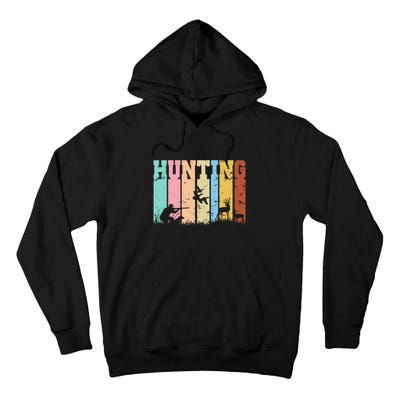 Vintage Retro Hunting Hunter Tall Hoodie