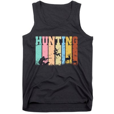 Vintage Retro Hunting Hunter Tank Top