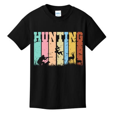 Vintage Retro Hunting Hunter Kids T-Shirt