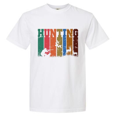 Vintage Retro Hunting Hunter Garment-Dyed Heavyweight T-Shirt