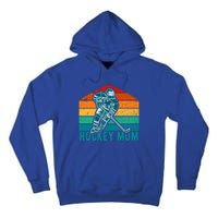 Vintage Retro Hockey Mom Gift Tall Hoodie